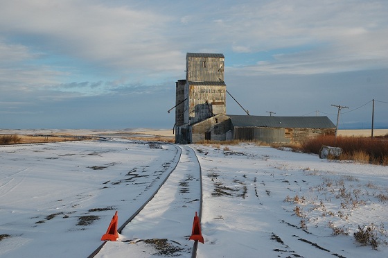 Elevator Wyndham, MT December 2011